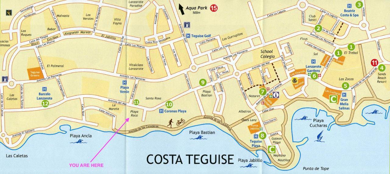 Luxury Casa Playa Roca Bord De Mer Costa Teguise Dış mekan fotoğraf